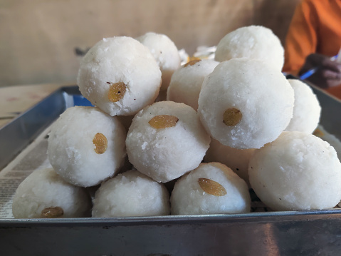 Indian sweets dry fruit and cocnut ladoo