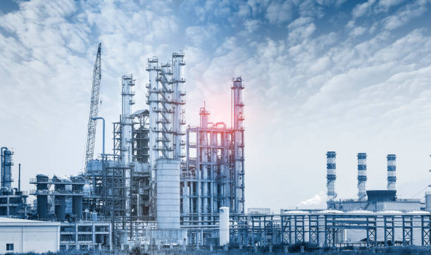 istock big Industrial oil tanks 1802276588