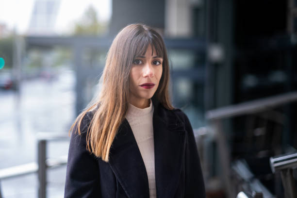 istock Red lips, corporate charm, Madrid elegance. 1802280877