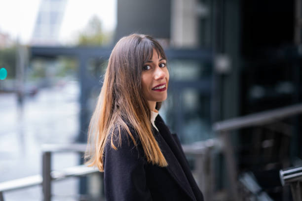 istock Sunny smile in Madrid's urban elegance. 1802281187