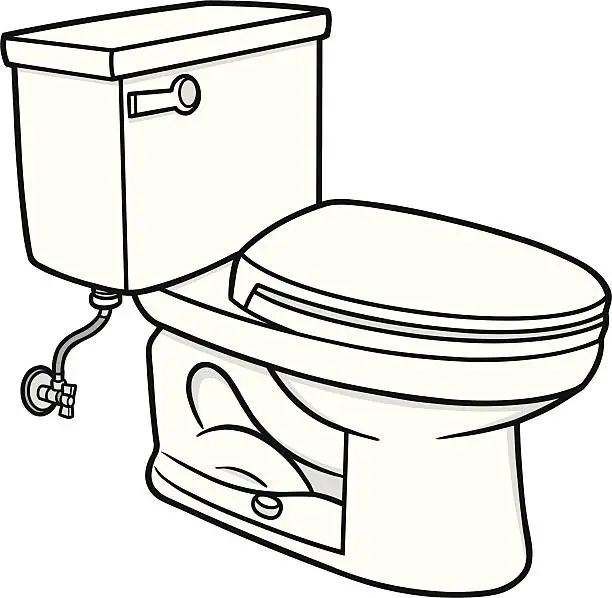 Vector illustration of Toilet