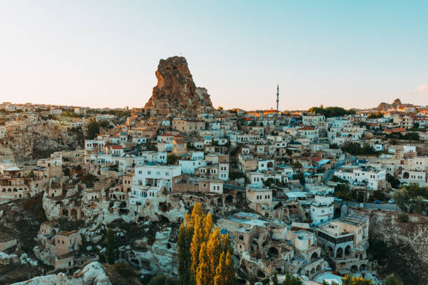 istock Cappadocia Town at Golden Hour 1802309673