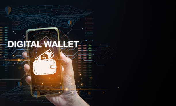 Digital Wallet concept that controls usage with blockchain and smart contacts