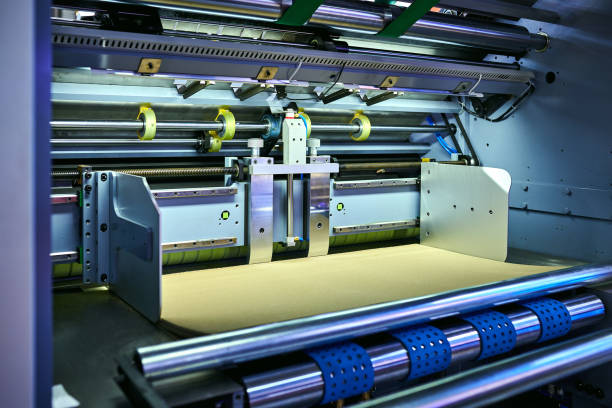 istock Paper Feeding at printing Press 1802333099