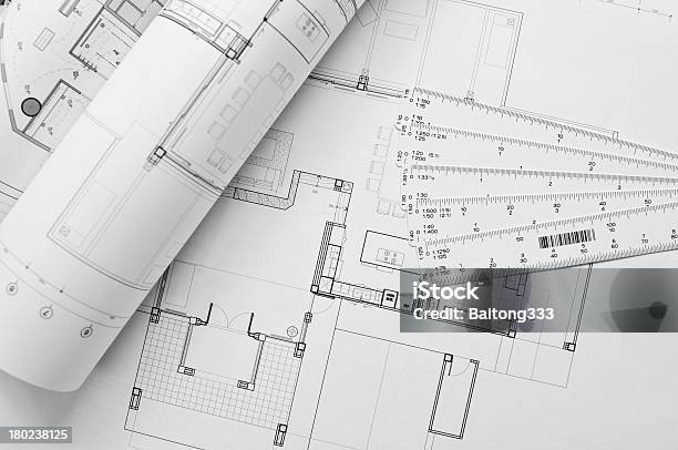 Отделение И Архитектурных Чертежей — стоковые фотографии и другие картинки Архитектура - Архитектура, Без людей, Бумага