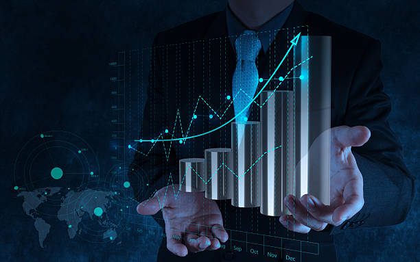 istock businessman hand working with virtual chart business on touch sc 180240379