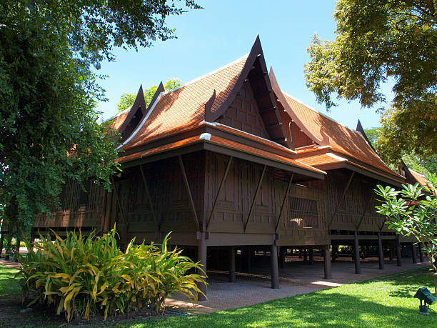 istock Traditional Thai houses. 180241505