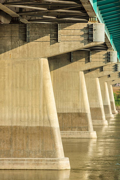 istock Concrete Trusses of a Bridge 180242899