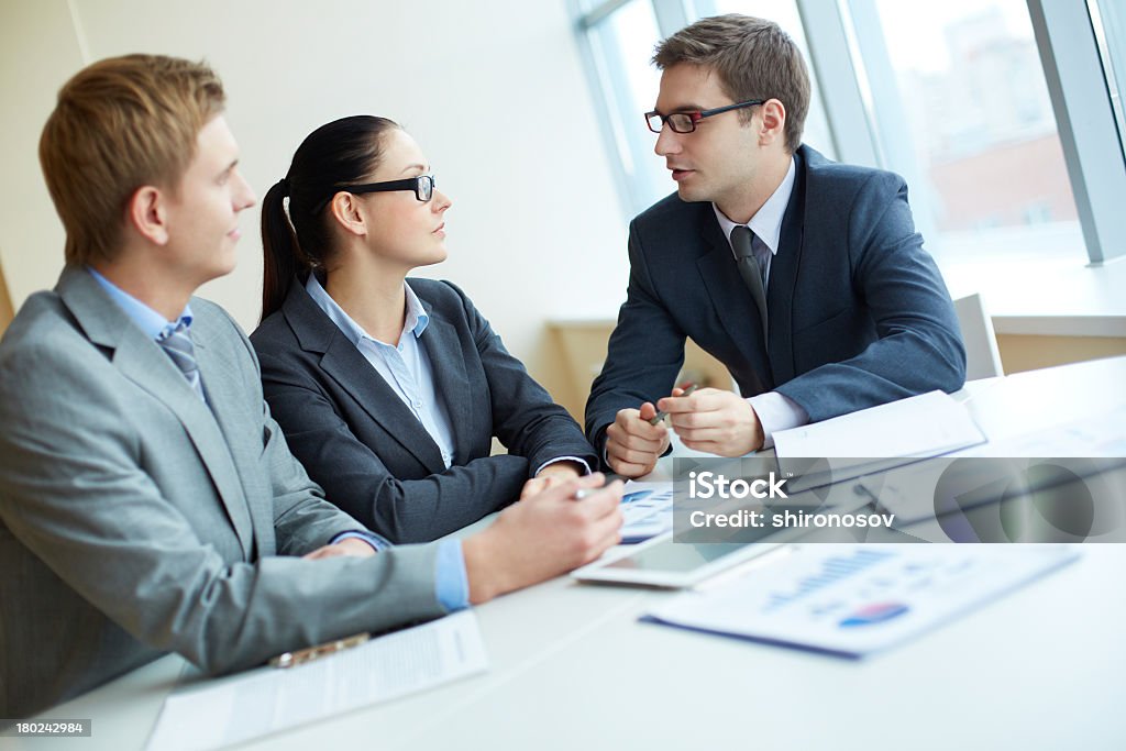 Grupo de empresas - Royalty-free Reunião de negócios Foto de stock