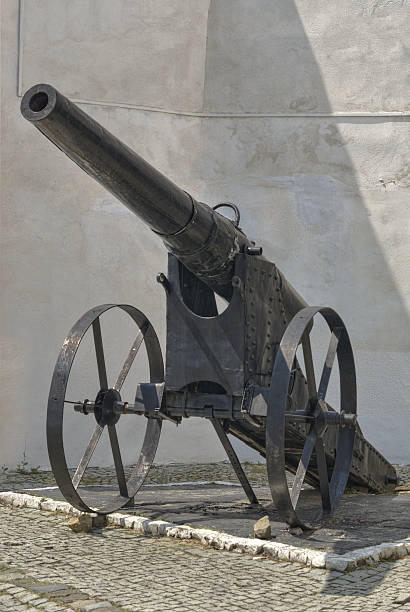 istock Old cannon from Brasov fortress 180245102