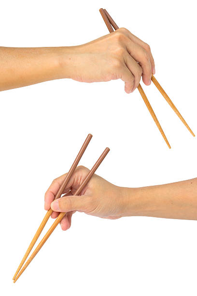 chopsticks stock photo