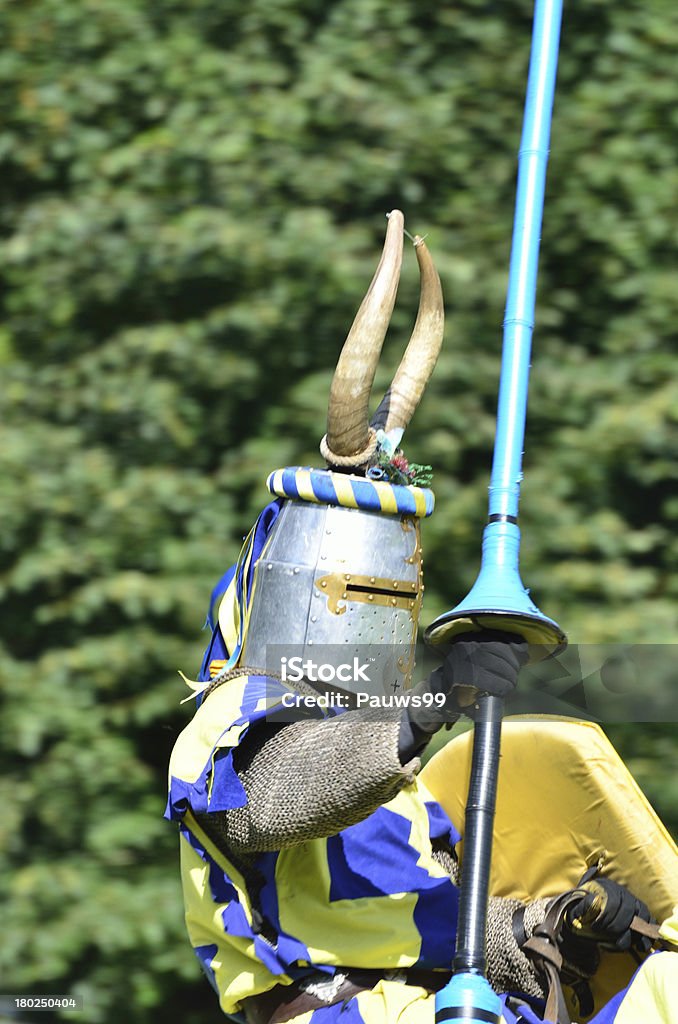 Knight mit Lance - Lizenzfrei Altertümlich Stock-Foto