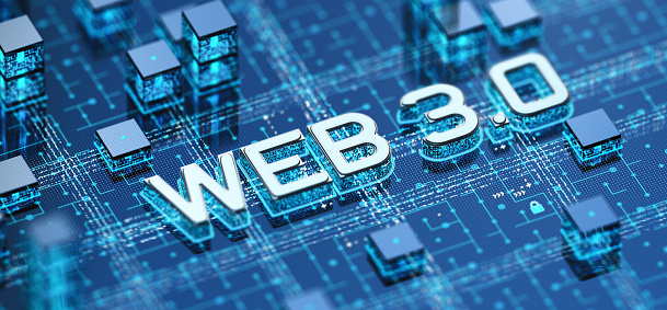 WEB 3.0 concept. 3D render