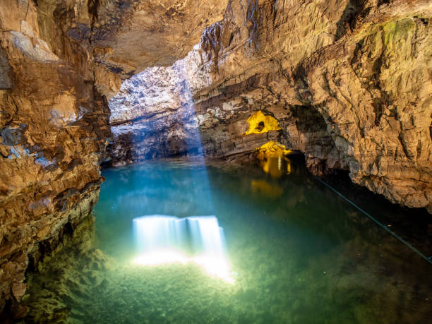 istock Smoo Cave in Sutherland,  Scotland 1802546965