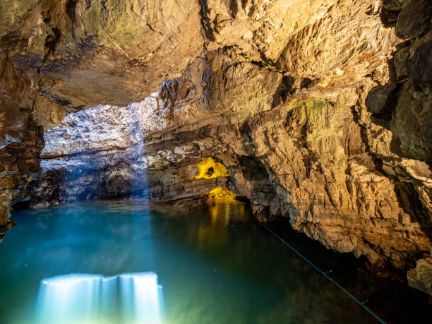 istock Smoo Cave in Sutherland,  Scotland 1802546970