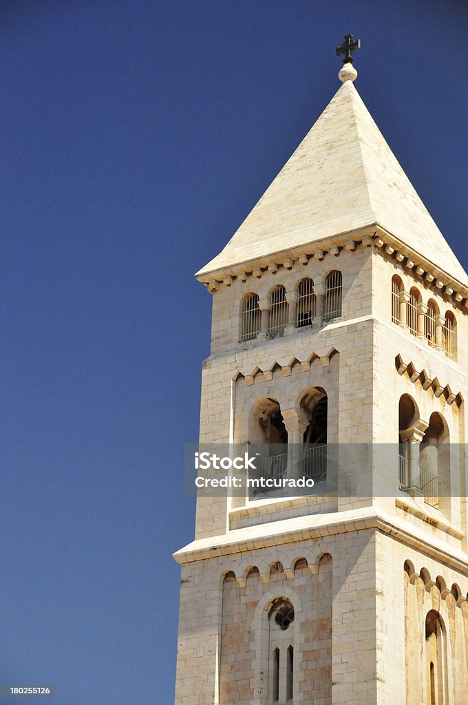 Gerusalemme, Israele: Chiesa luterana del Redentore, belfry - Foto stock royalty-free di Chiesa luterana del Redentore