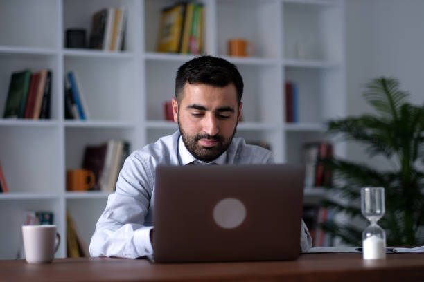 istock Businessman working in part time 1802553927