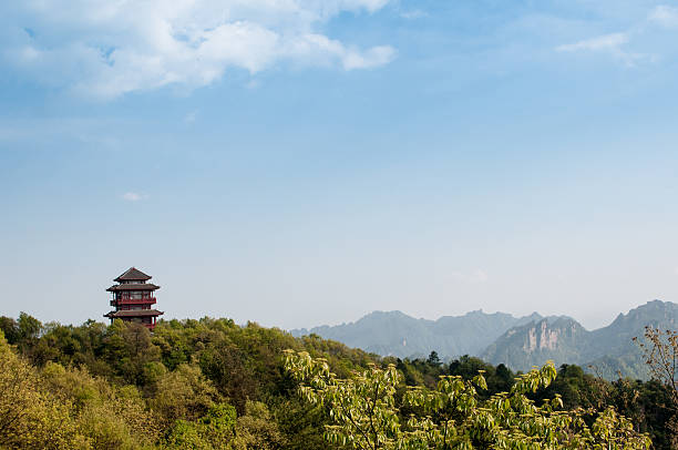 istock china  Palace on mountain 180255983