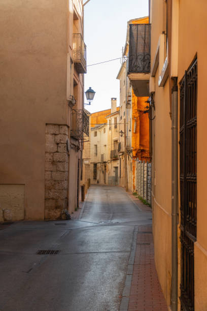 istock Beautiful ancient alley in  old town 1802568781