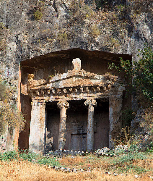 istock Rock tombs in Fethiye 180256957
