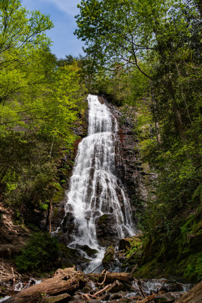 istock Mingo falls cascading over the rocks 1802571490