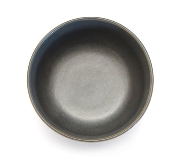 istock Colorful porcelain bowl isolated on white background 1802633611