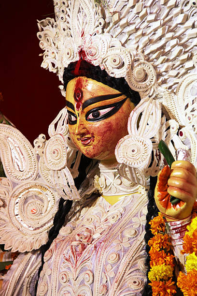 Indian Deity Worship Durga Puja Stock Photo - Download Image Now - Durga,  Durga Puja Festival, Kolkata - iStock