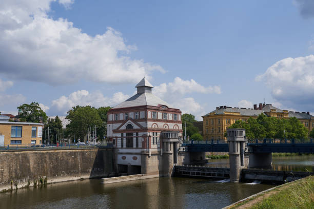 istock Hradec Kralove  - the Moravian weir 1802681740