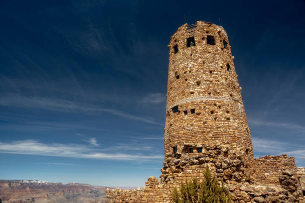 istock Desert View Watchtower Overlooking The Grand Canyon 1802702529