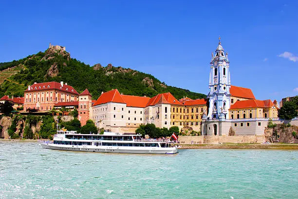 Village of Durnstein along the Danube, Wachau Valley, Austria