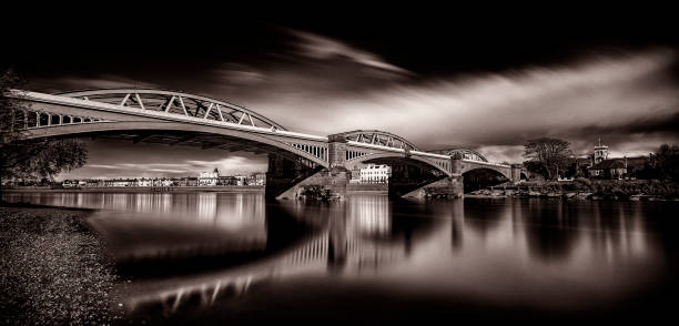 istock Barnes Railway Bridge London 1802787034
