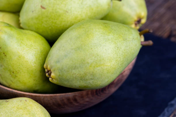 istock delicious pears washed and ready for eating 1802838565