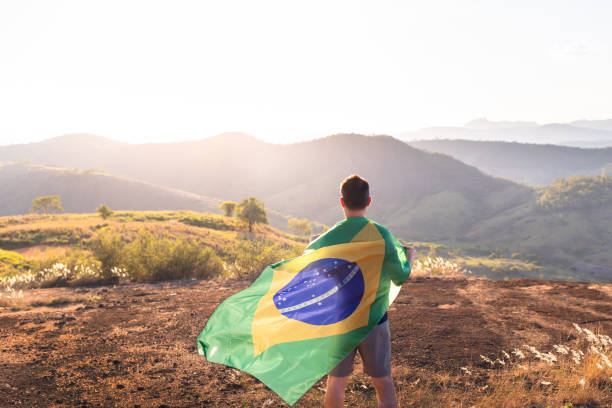 istock Pride of being Brazilian 1802879481
