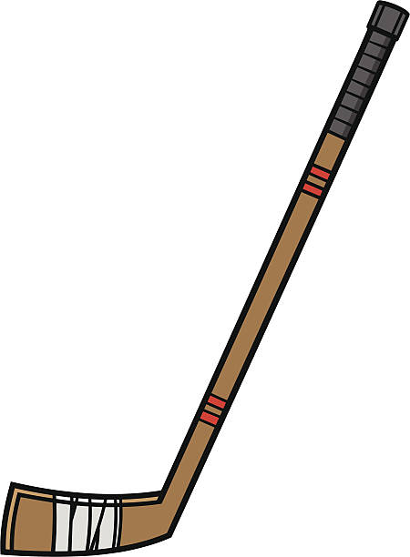 hockey stick - hockeyschläger stock-grafiken, -clipart, -cartoons und -symbole