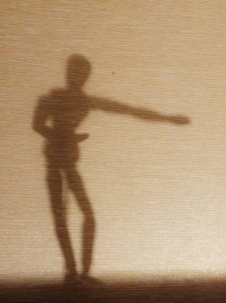 istock Shadow of a Figure in movement 1802929900