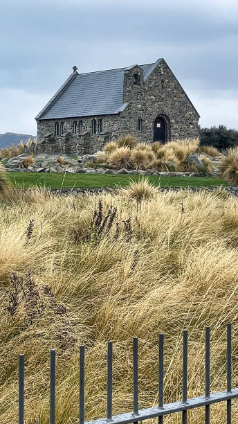 istock The iconic stone chapel at Lake Tekapo 1802984866