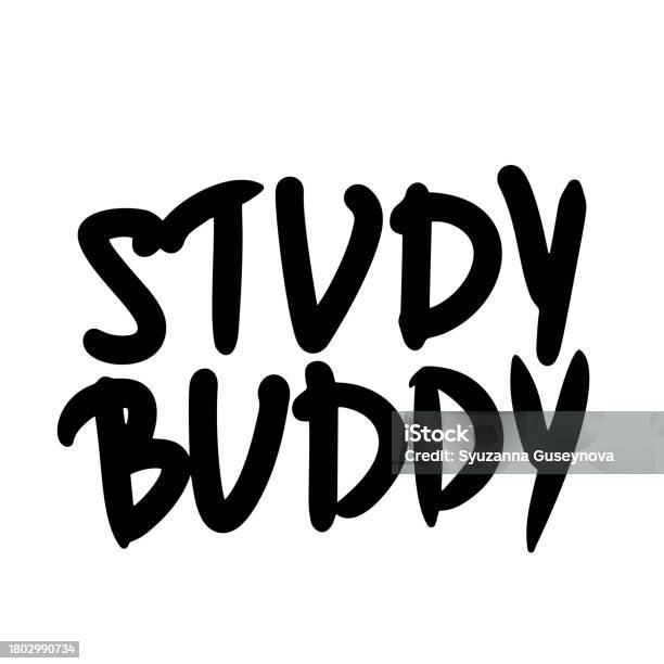 Buddy Lettering Buddingletteringisolated03 Stock Illustration - Download Image Now - A ...