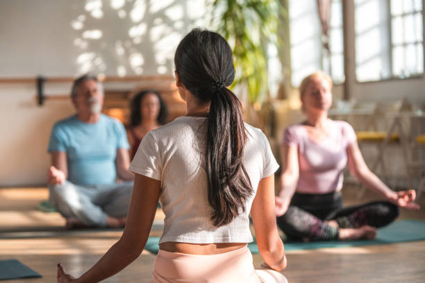 istock Diverse Seniors Finding Their Inner Peace With Meditation and Yoga 1803004460