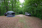 Overlanding campsite