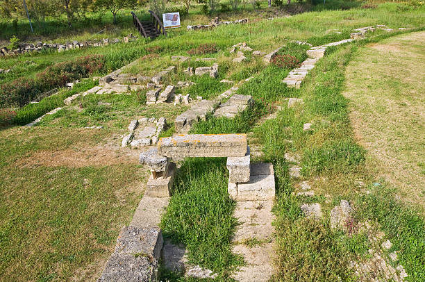 istock Archaeological Park. Metaponto. Basilicata. Italy. 180328296