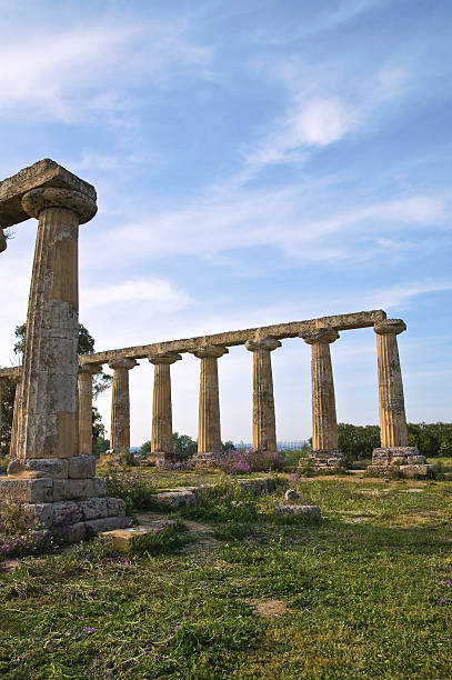 istock Palatine tables. Metaponto. Basilicata. Italy. 180328944