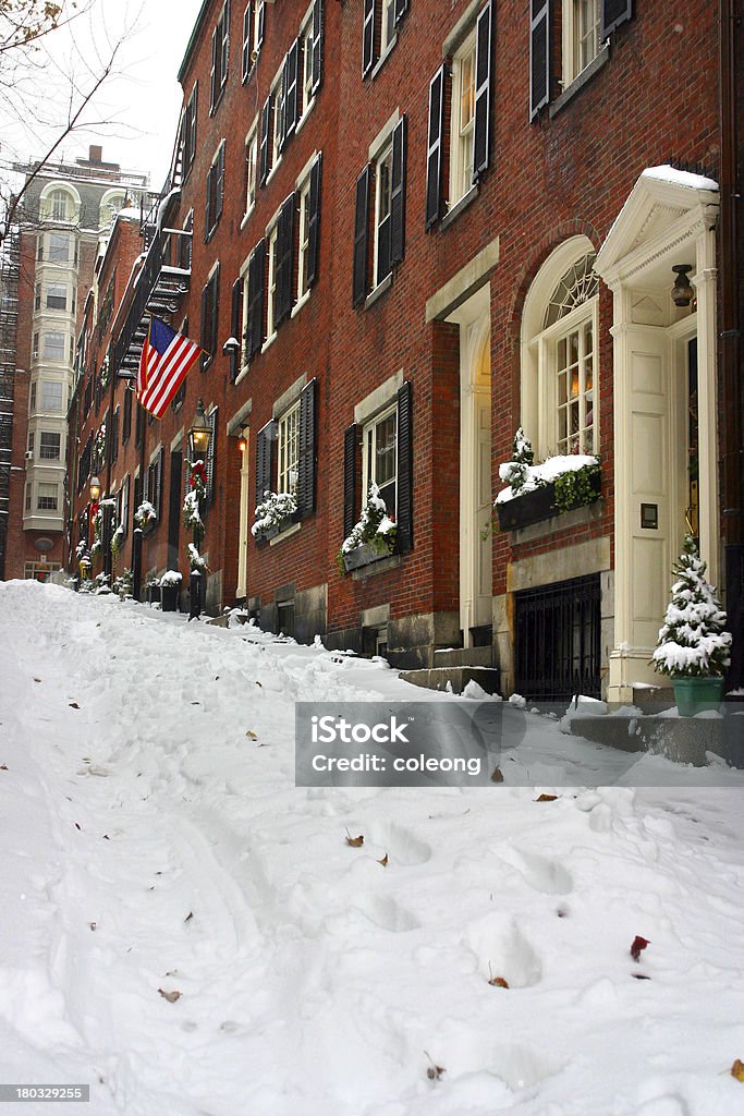 Boston Zima - Zbiór zdjęć royalty-free (Architektura)