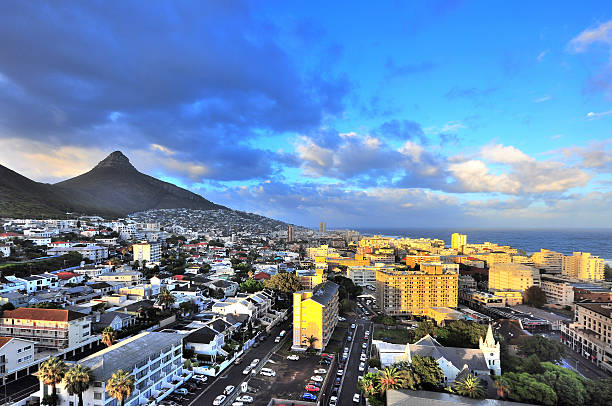 City of Cape Town, South Africa. Cape Town is the second largest city in South Africa and is the capital of the Western Cape Province.