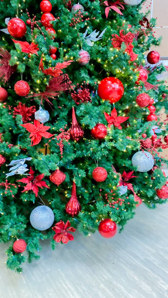 istock Christmas Decorations on the Christmas Tree 1803340860