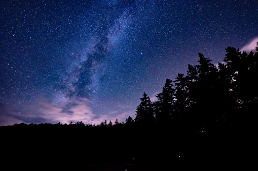 Galaxy at Acadia National Park