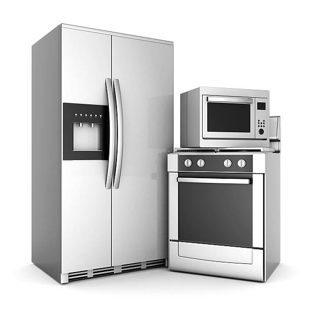 istock Silver modern design household appliances 180339974