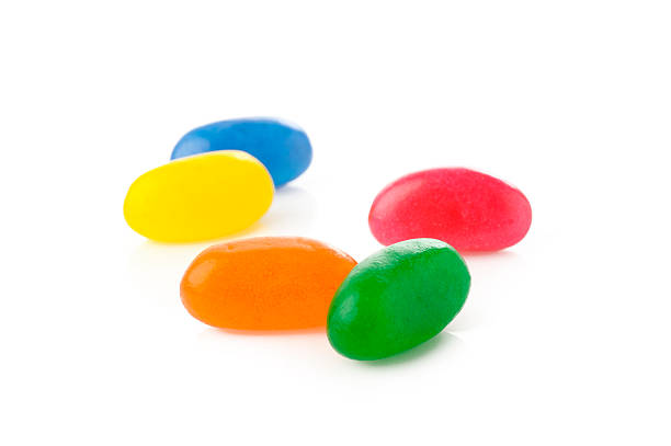 istock jelly bean candies over white 180342340