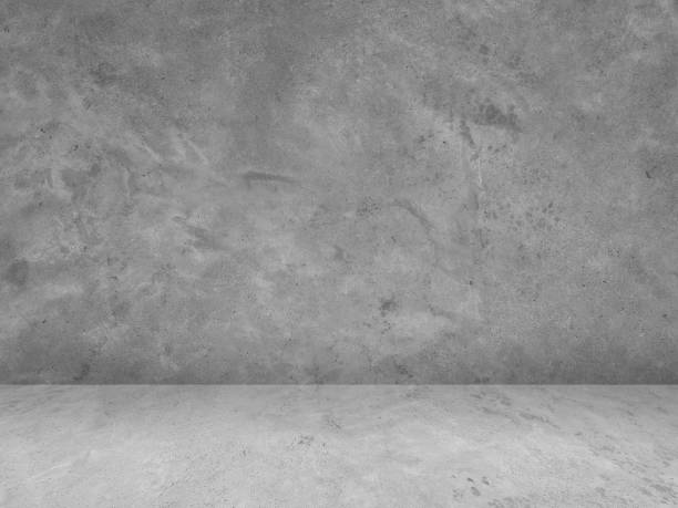 istock Concrete wall background for displaying products in 3d. 1803445545