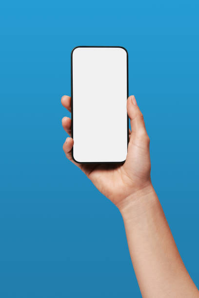 kuvapankkikuvat ja rojaltivapaat kuvat aiheesta iphone hand blue - pitää sylissä