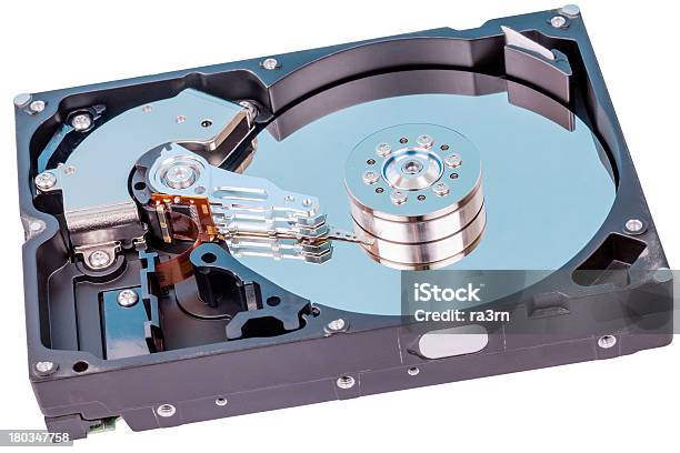 Foto de Descoberto Reader Hdd e mais fotos de stock de Azul - Azul, Componente Elétrico, Computador